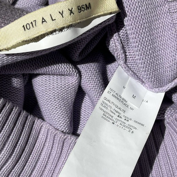 1017Alyx9sm tonal logo knit - Picture 2 of 4